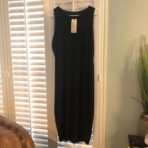 🎉5 for $25 sale🎉 black tank fitted dress